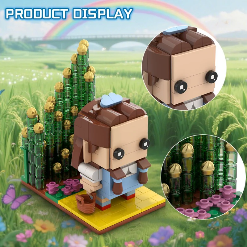 (Gobricks version) 291pcs MOC The Wizard of Oz - Dorothy Gale - Image 8