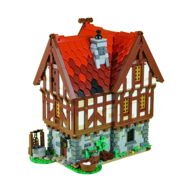 (Gobricks version) 2960pcs MOC-72838 Medieval Tavern - Image 2