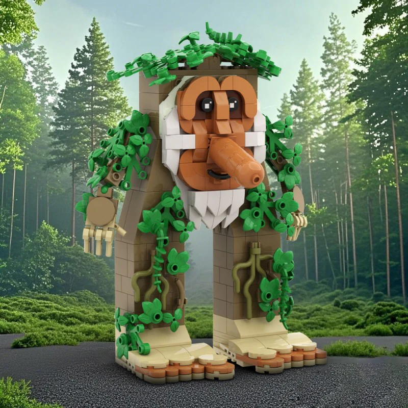 (Gobricks version) 299pcs MOC AI Brain Decaying Animals-Long Nose - Image 10