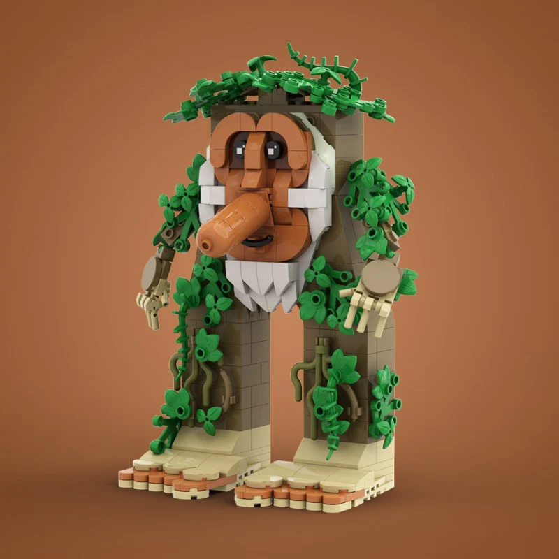 (Gobricks version) 299pcs MOC AI Brain Decaying Animals-Long Nose - Image 11