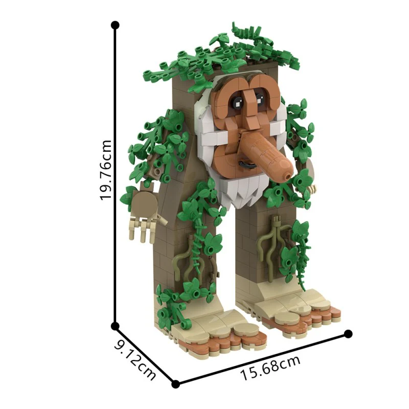 (Gobricks version) 299pcs MOC AI Brain Decaying Animals-Long Nose - Image 6