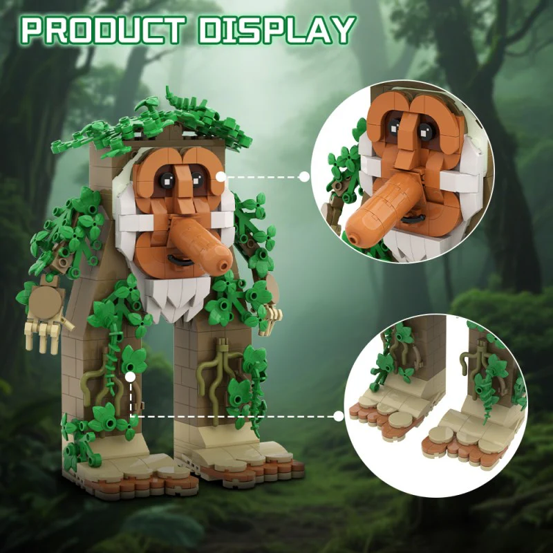 (Gobricks version) 299pcs MOC AI Brain Decaying Animals-Long Nose - Image 8