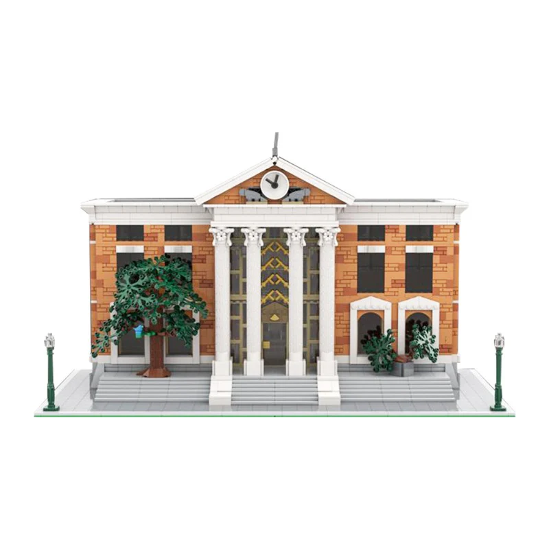 (Gobricks version) 3003 pcs MOC-138800 Modular Back to the Future Courthouse Mall (2015) - Image 2
