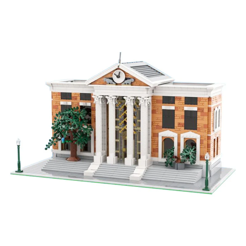 (Gobricks version) 3003 pcs MOC-138800 Modular Back to the Future Courthouse Mall (2015) - Image 3