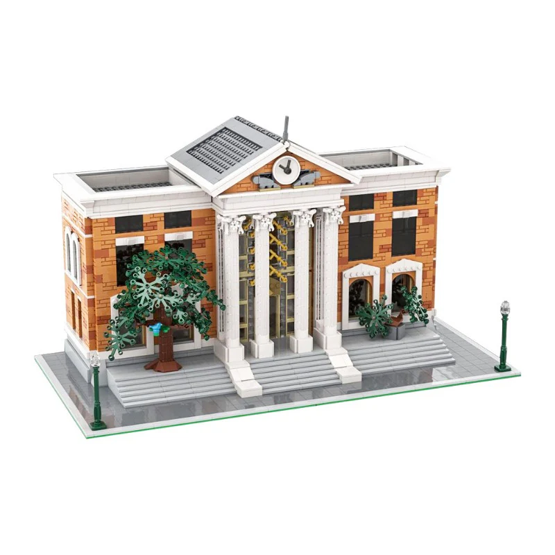 (Gobricks version) 3003 pcs MOC-138800 Modular Back to the Future Courthouse Mall (2015) - Image 5