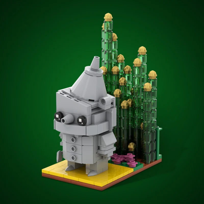 (Gobricks version) 303pcs MOC The Wizard of Oz - Tin Woodman - Image 11