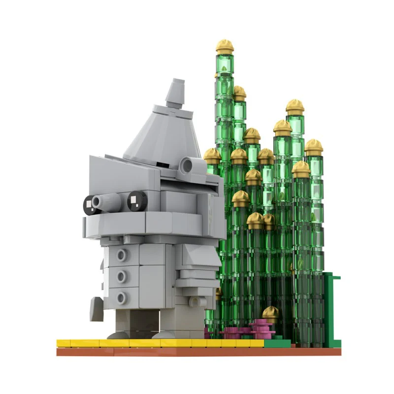 (Gobricks version) 303pcs MOC The Wizard of Oz - Tin Woodman - Image 5