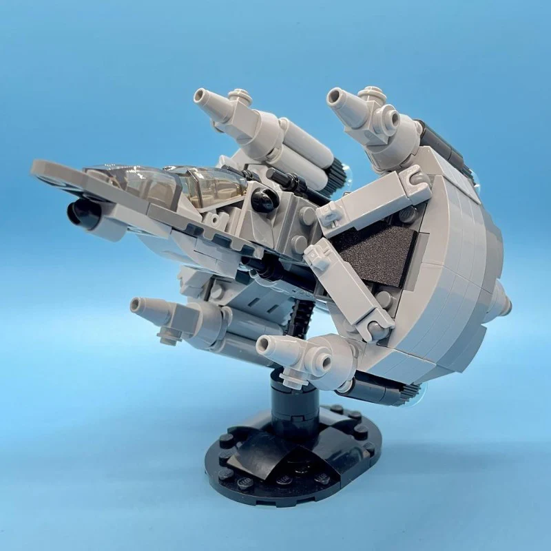 (Gobricks version) 306 pcs MOC-31275 Microscale Gunstar from The Last Starfighter - Image 2