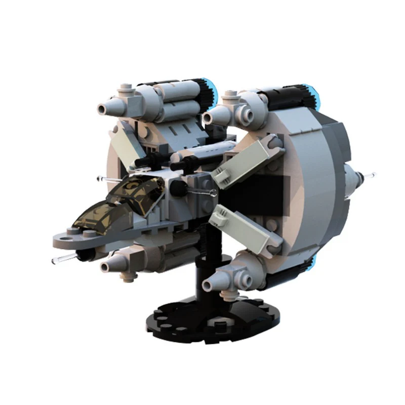 (Gobricks version) 306 pcs MOC-31275 Microscale Gunstar from The Last Starfighter - Image 3