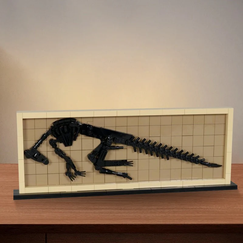 (Gobricks version) 306pcs MOC-209384 Hadrosaur Fossil - Image 9