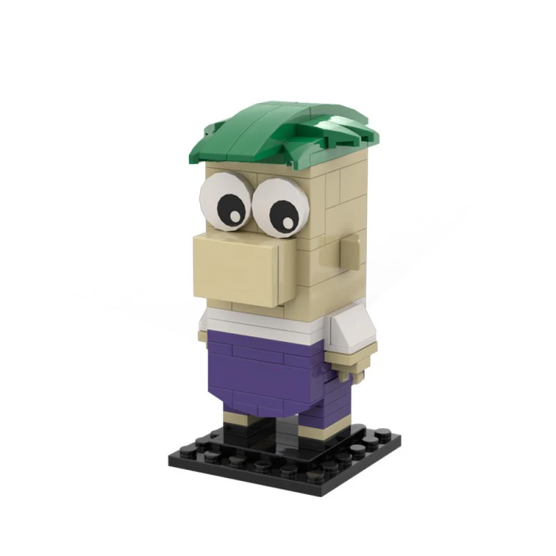 (Gobricks version) 307pcs MOC-212231 Phineas & Ferb, & Perry the Platypus - Image 2