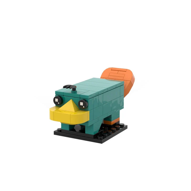 (Gobricks version) 307pcs MOC-212231 Phineas & Ferb, & Perry the Platypus - Image 4