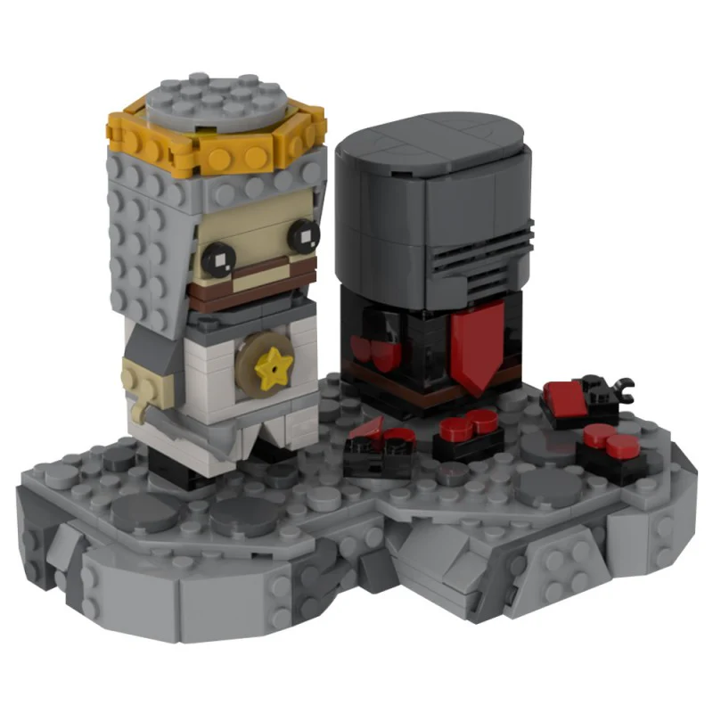 (Gobricks version) 311pcs MOC-222706 MP - Black Knight Duel - Image 2
