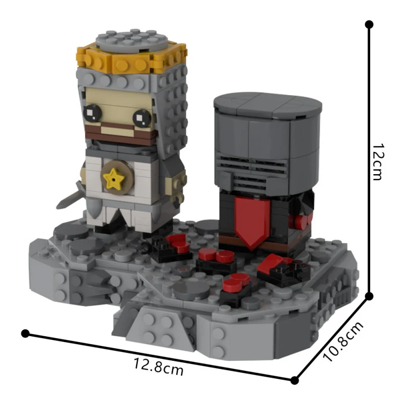 (Gobricks version) 311pcs MOC-222706 MP - Black Knight Duel - Image 3