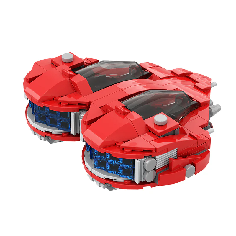 (Gobricks version) 316pcs MOC-146806 Herz-class split/tandem interceptor - Image 5