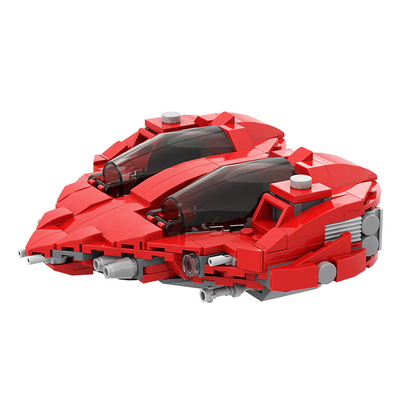 (Gobricks version) 316pcs MOC-146806 Herz-class split/tandem interceptor - Image 7