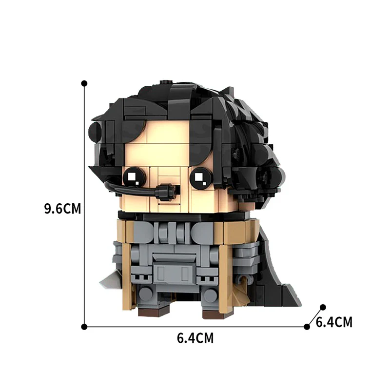 (Gobricks version) 321PCS dune-MOC-178097 Paul Atreides - Image 3