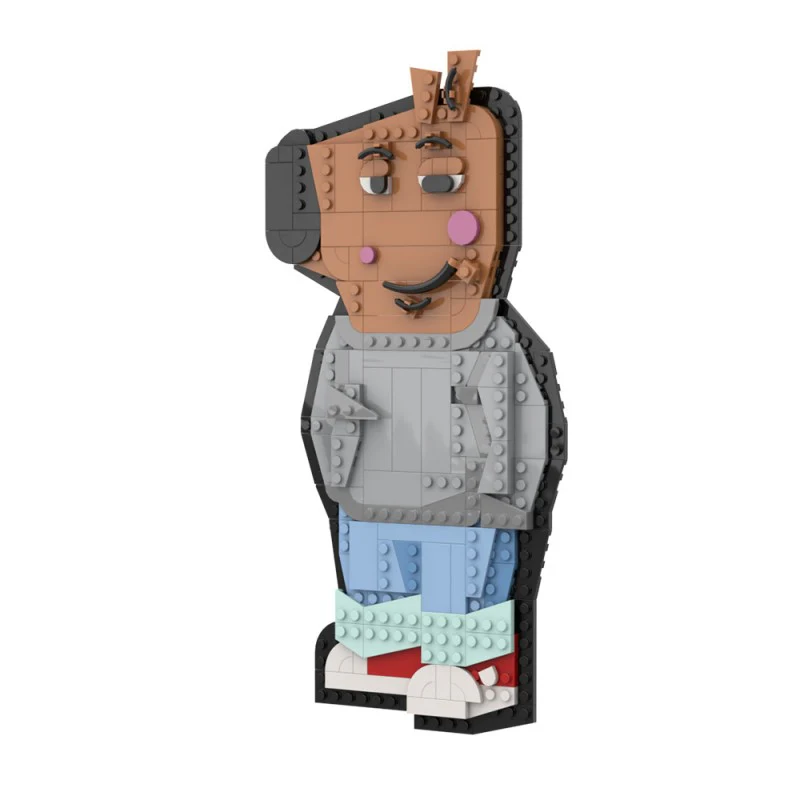 (Gobricks version) 322pcs MOC Chill Guy LEGO Compatible - Image 6