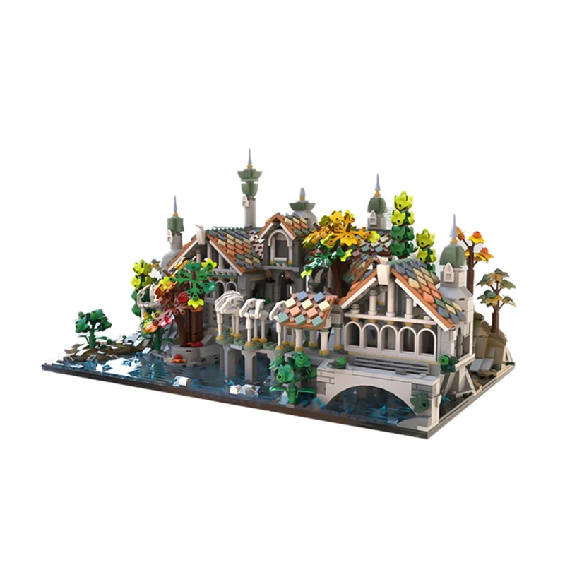 (Gobricks version) 3268pcs MOC-182098 Rivendell - Image 2