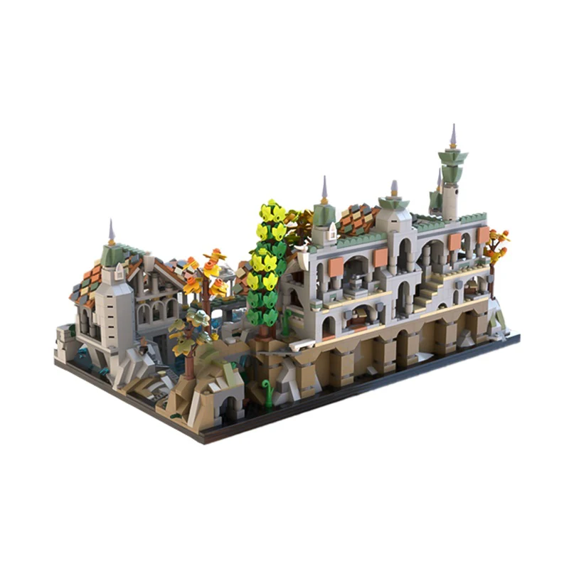 (Gobricks version) 3268pcs MOC-182098 Rivendell - Image 3