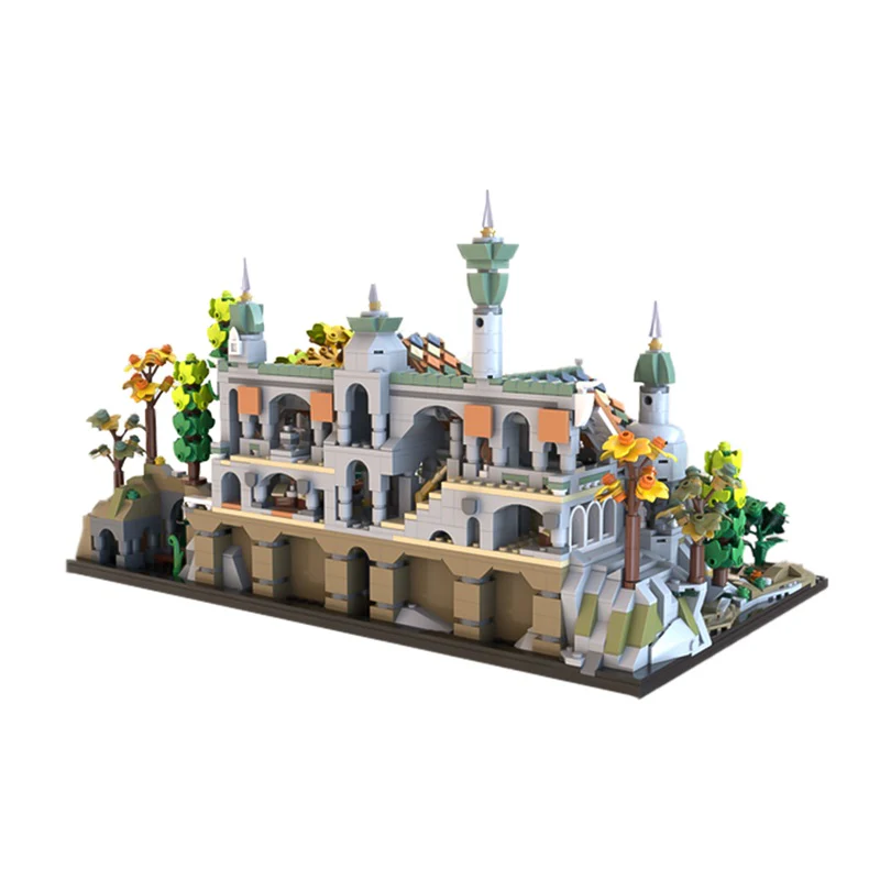 (Gobricks version) 3268pcs MOC-182098 Rivendell - Image 5