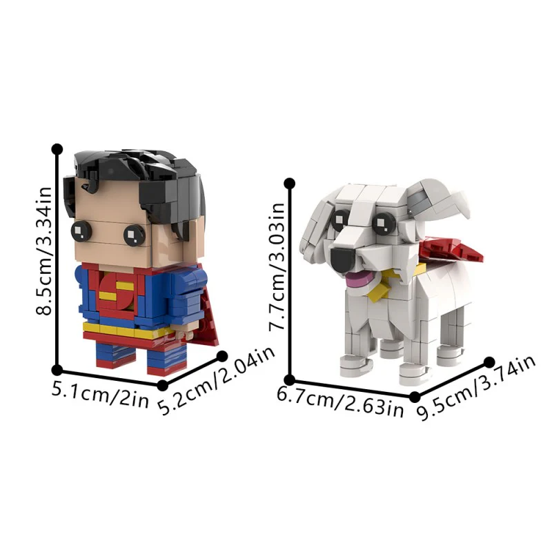 (Gobricks version) 327pcs MOC Superman - Image 7