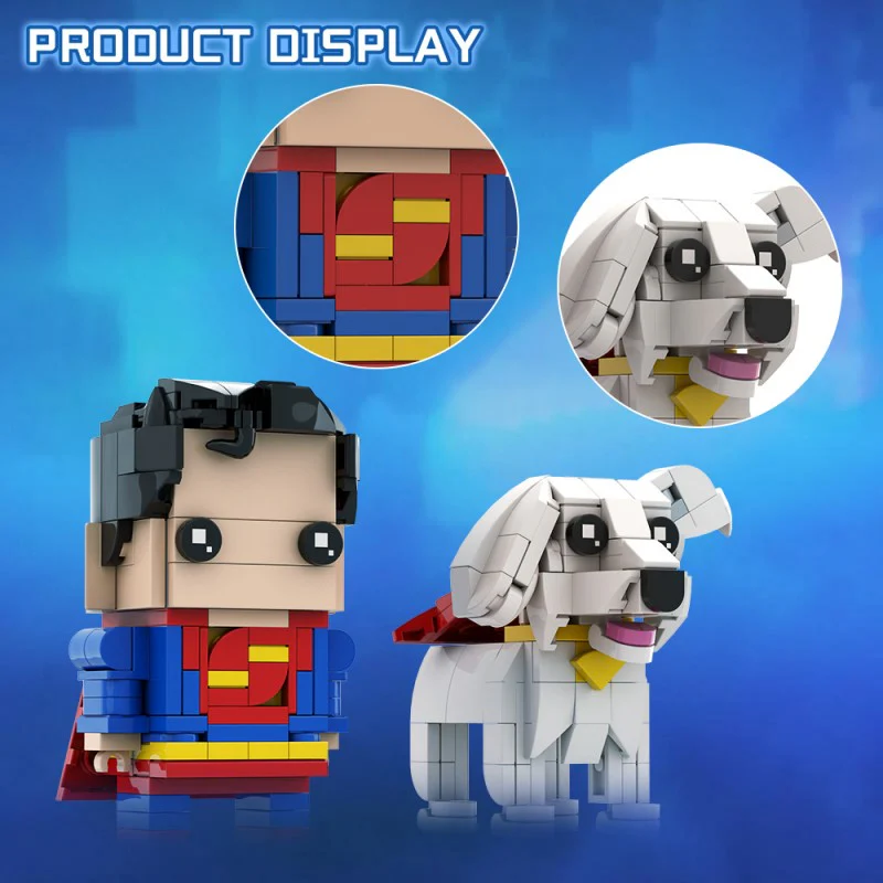 (Gobricks version) 327pcs MOC Superman - Image 8