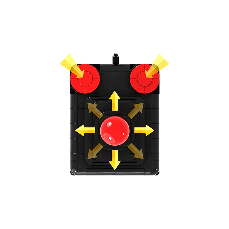 (Gobricks version) 330PCS MOC-176988 Competition PRO Full scale Joystick with moving parts - Image 3