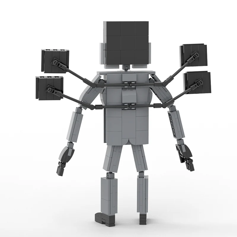 333pcs Skibidi Toilet（Large TV Man） - Image 6