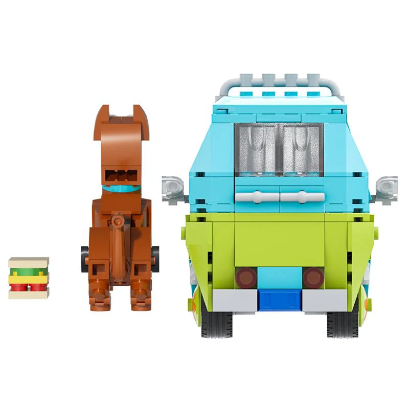 (Gobricks version) 340pcs MOC The Mystery Machine - Image 3