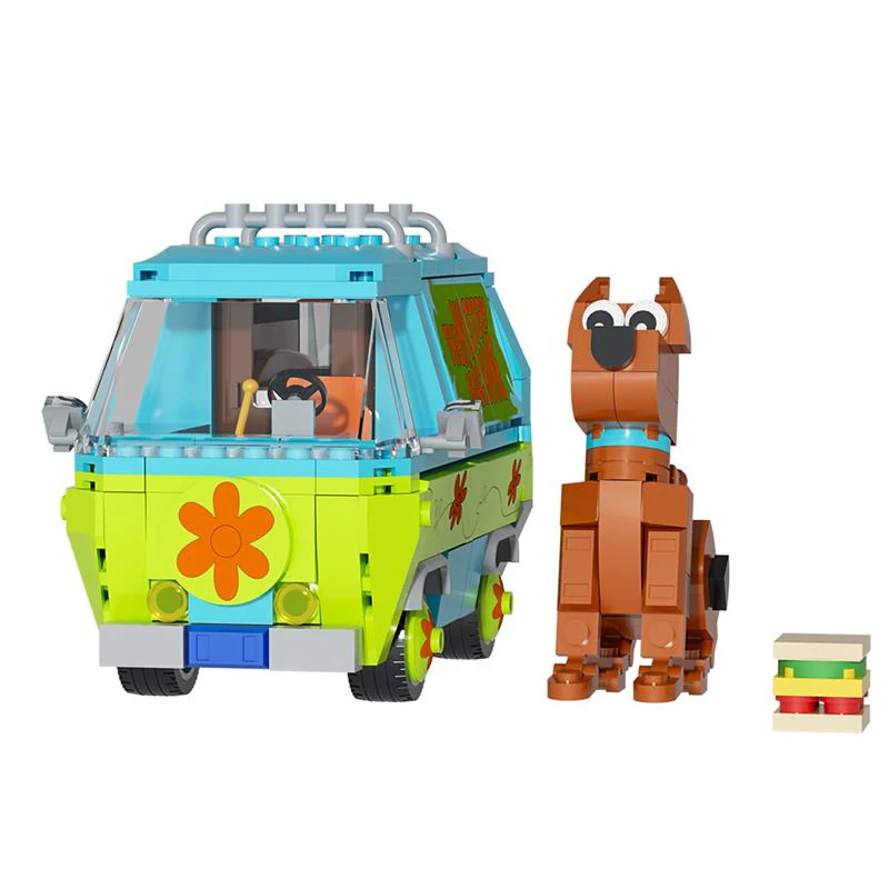 (Gobricks version) 340pcs MOC The Mystery Machine - Image 4