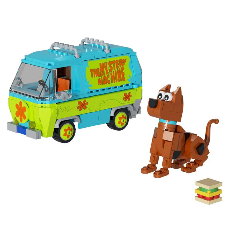 (Gobricks version) 340pcs MOC The Mystery Machine - Image 5