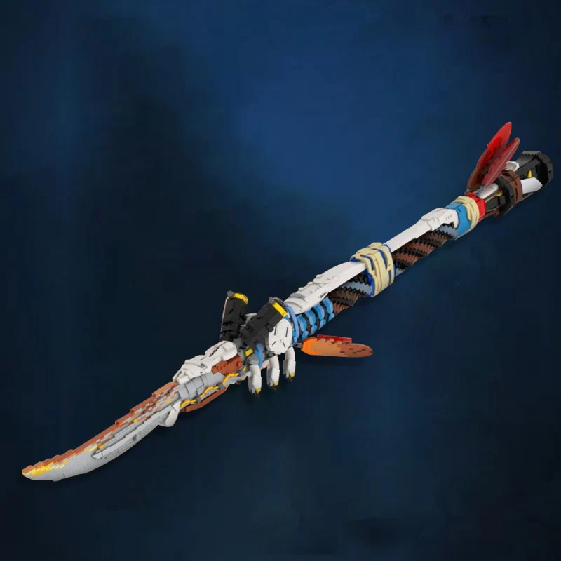 (Gobricks version) 3418pcs MOC-142400 Horizon Forbidden West 1:1 scale Champion's Spear - Image 5