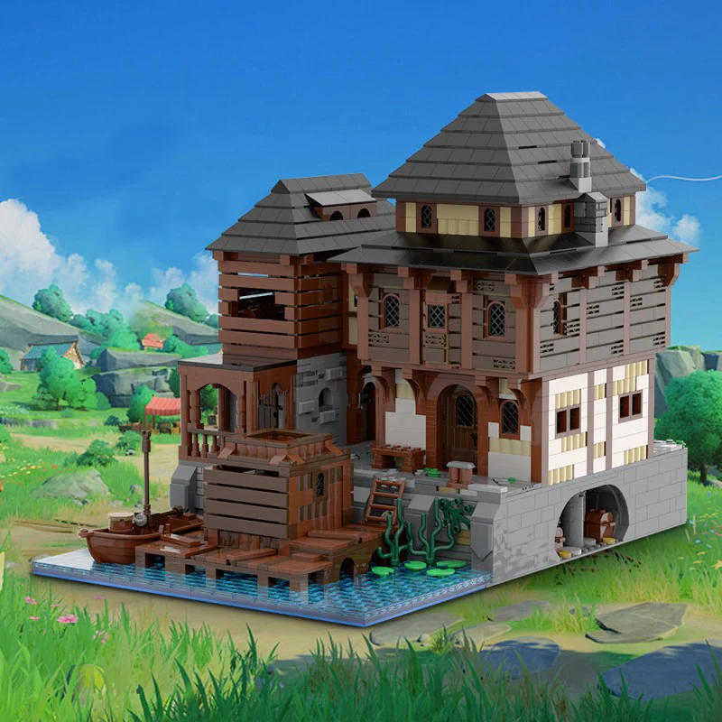 (Gobricks version) 3506pcs MOC Port Tavern - Image 10