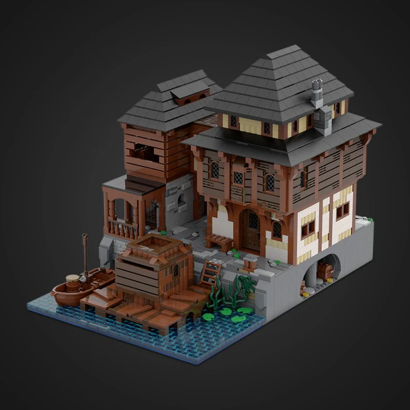 (Gobricks version) 3506pcs MOC Port Tavern - Image 11