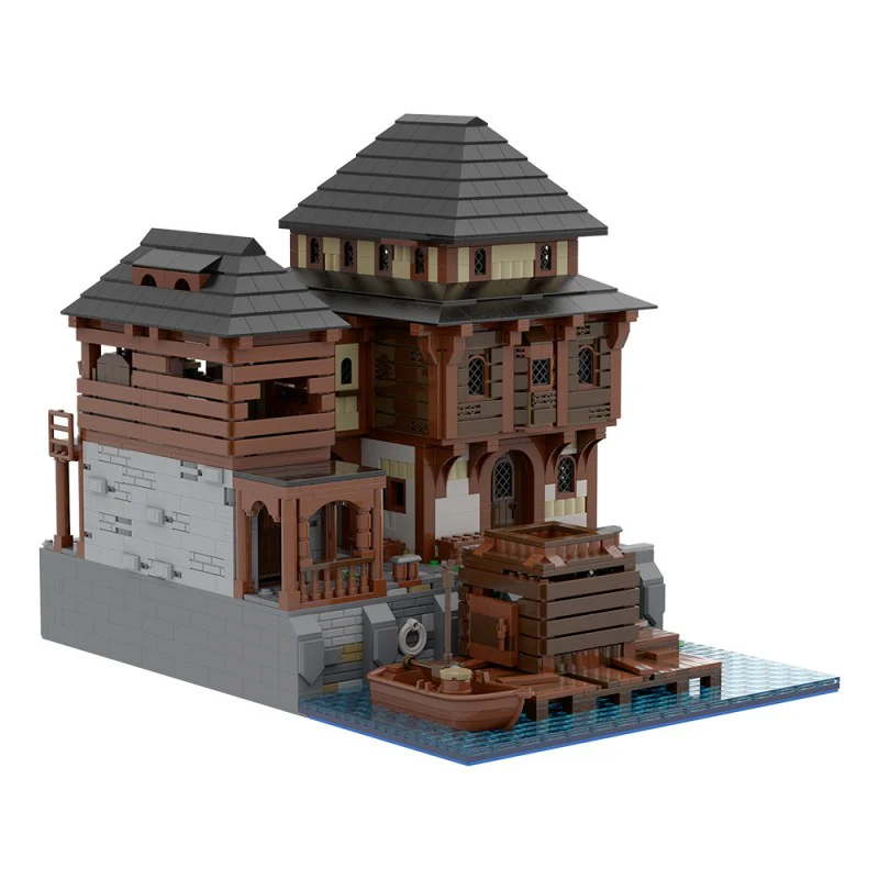 (Gobricks version) 3506pcs MOC Port Tavern - Image 2