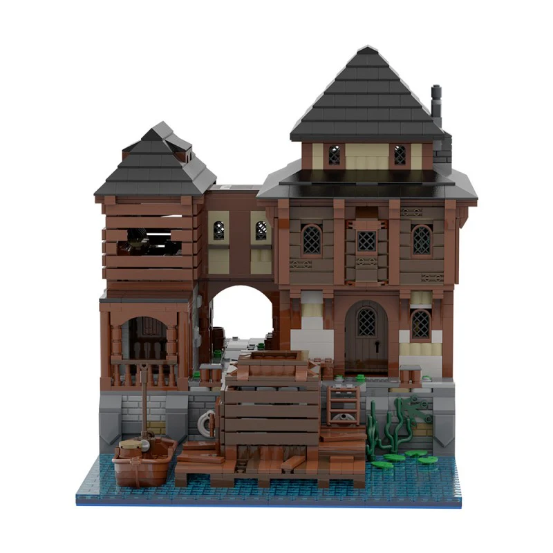 (Gobricks version) 3506pcs MOC Port Tavern - Image 4