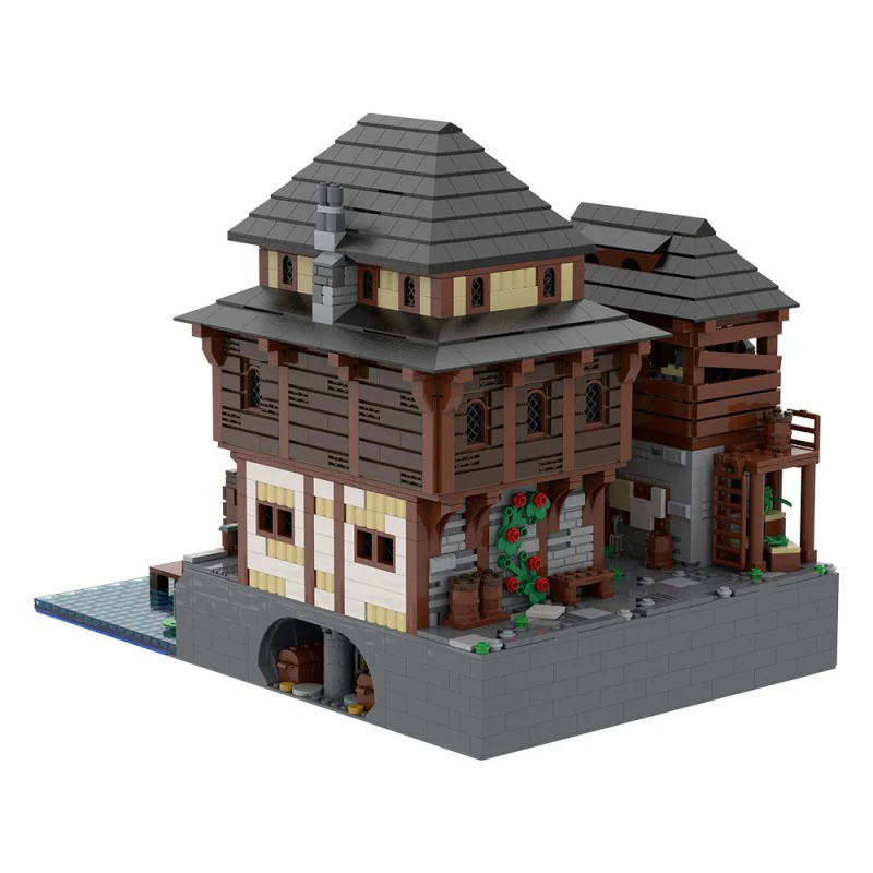 (Gobricks version) 3506pcs MOC Port Tavern - Image 5