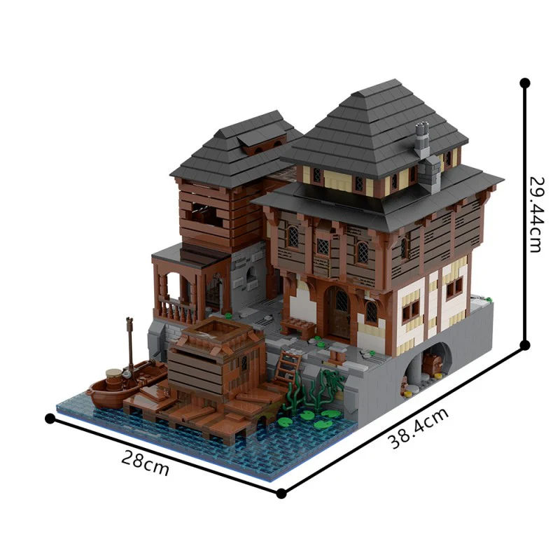 (Gobricks version) 3506pcs MOC Port Tavern - Image 6