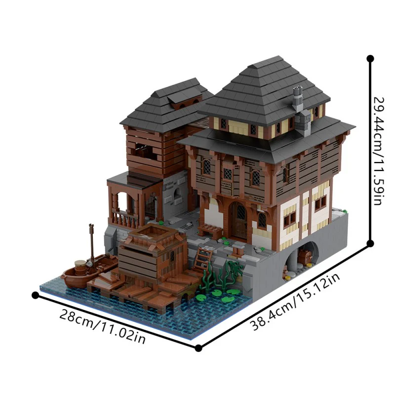 (Gobricks version) 3506pcs MOC Port Tavern - Image 7