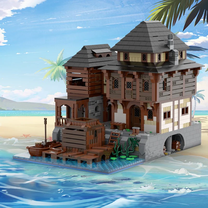 (Gobricks version) 3506pcs MOC Port Tavern - Image 9