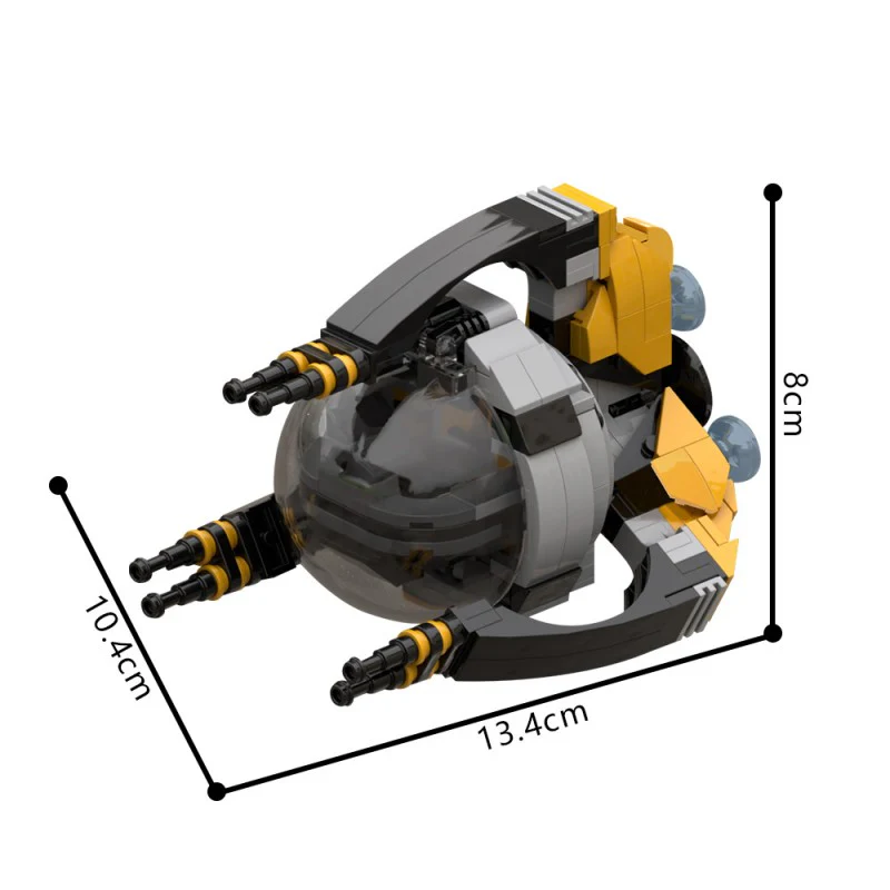 (Gobricks version) 350pcs MOC-215249 The stinger - Image 3