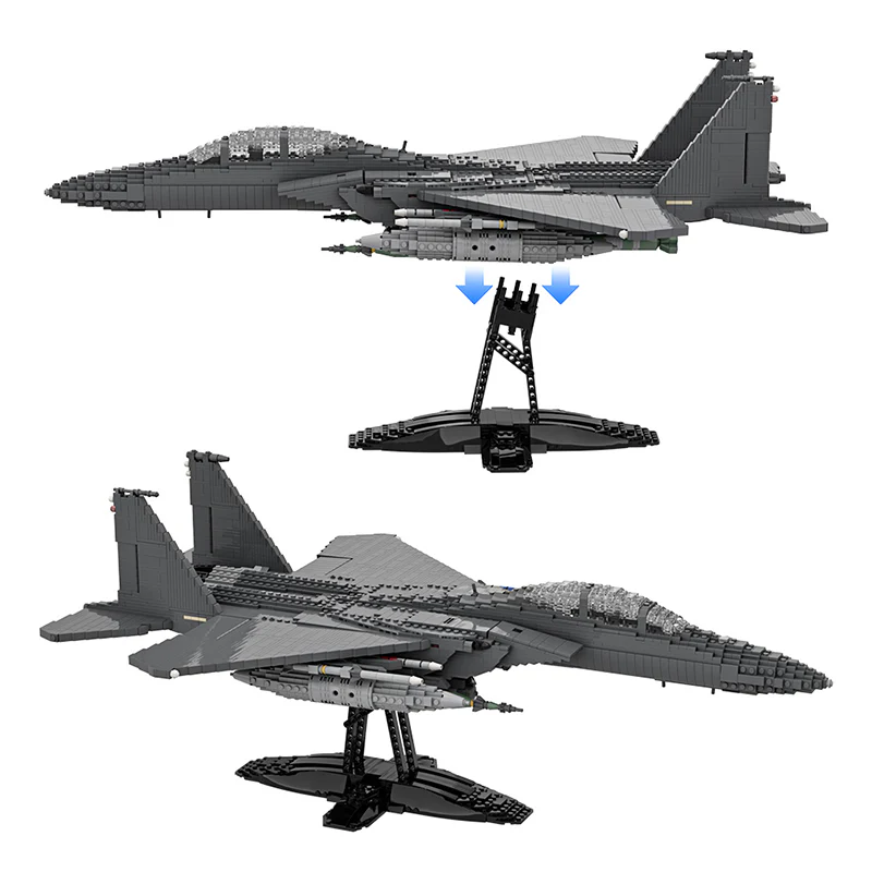 (Gobricks version) 3593PCS Mcdonnell Douglas F-15E Eagle - Image 5