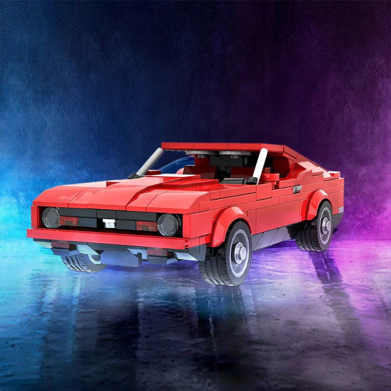 (Gobricks version) 359pcs MOC-138347 1971 Ford Mustang Mach 1 - Image 2
