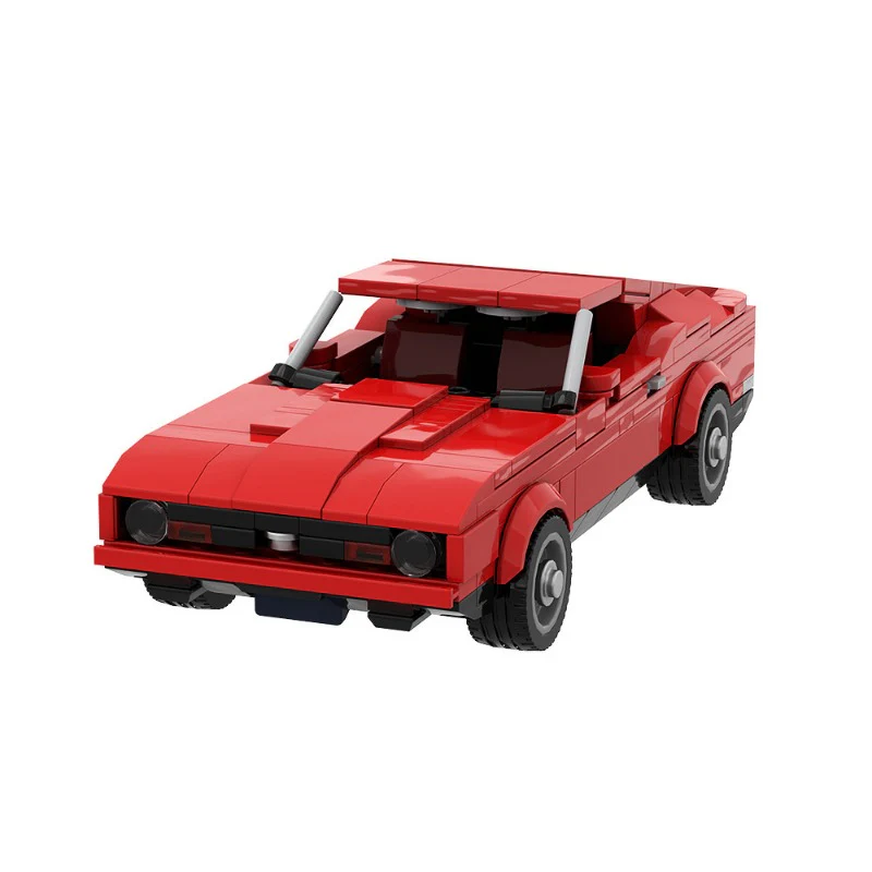(Gobricks version) 359pcs MOC-138347 1971 Ford Mustang Mach 1 - Image 5