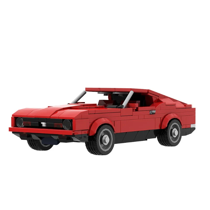 (Gobricks version) 359pcs MOC-138347 1971 Ford Mustang Mach 1 - Image 7