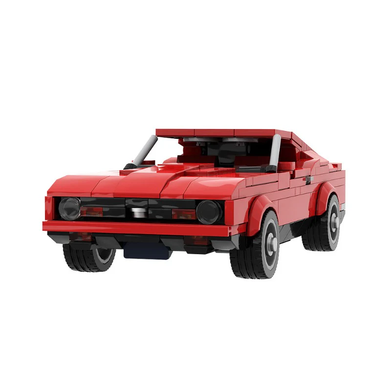 (Gobricks version) 359pcs MOC-138347 1971 Ford Mustang Mach 1 - Image 8