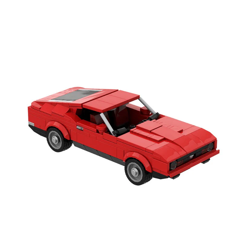 (Gobricks version) 359pcs MOC-138347 1971 Ford Mustang Mach 1 - Image 9