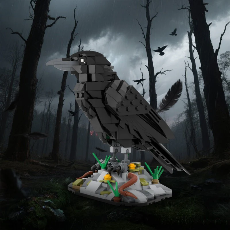 (Gobricks version) 359pcs MOC-217187 Raven - Image 7