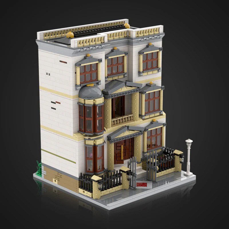 (Gobricks version) 3602pcs MOC Classicistic Villa - Image 12